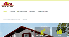 Desktop Screenshot of maisons-eginhemen.com